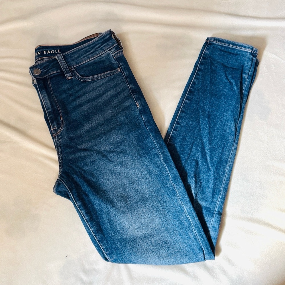 American Eagle high rise jegging long length